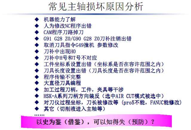 加工中心又撞主轴了？这些分析可避免