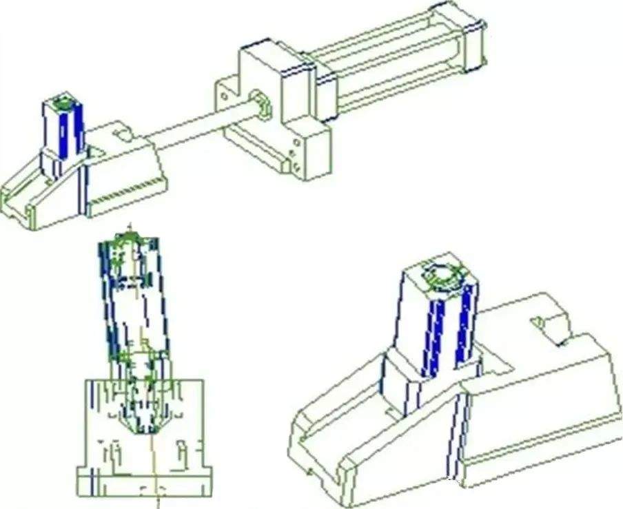 1588126854122258.jpg 经典模具:一托四延迟抽芯模具结构设计
