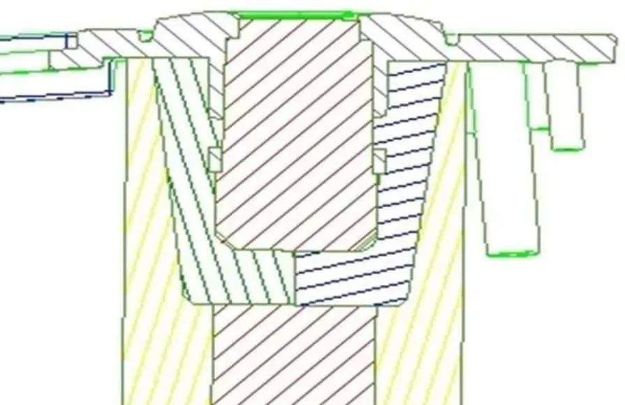 1588126854197967.jpg 经典模具:一托四延迟抽芯模具结构设计