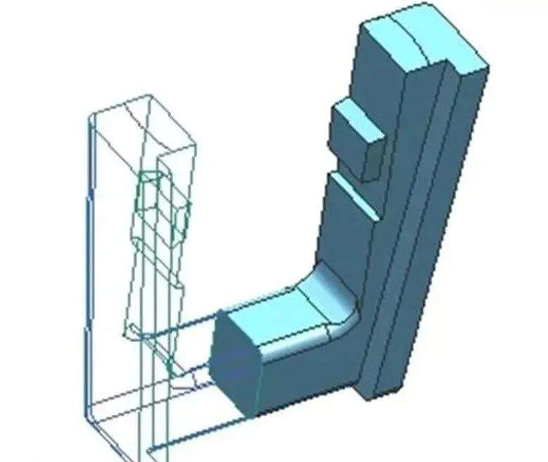 1588126913214492.jpg 经典模具:一托四延迟抽芯模具结构设计