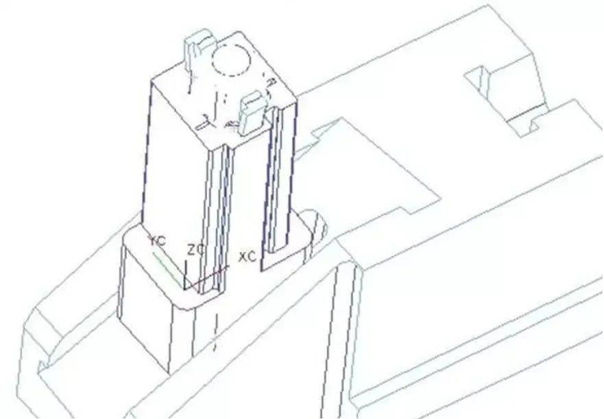 1588127087306825.jpg 经典模具:一托四延迟抽芯模具结构设计