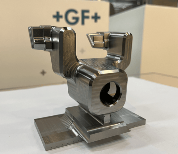 GF加工方案：大型汽车注塑模具镶件5轴高效加工方案！