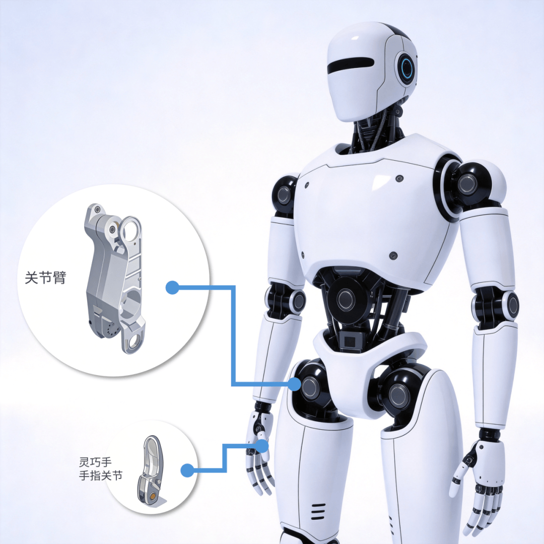 人形机器人零部件高精制造,牧野机床选型指南