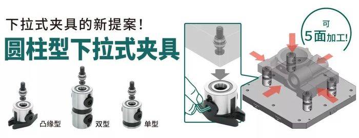 IMAO今尾人气产品推荐 | 圆柱型下拉式夹具
