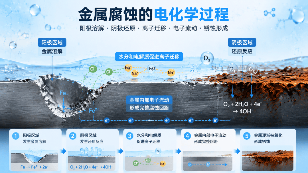 从一块钢材到精密零件,腐蚀为何难以避免?