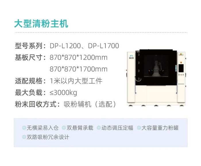攻克3D打印内腔残粉难题:云铸三维智能金属粉末清理系统正式发布