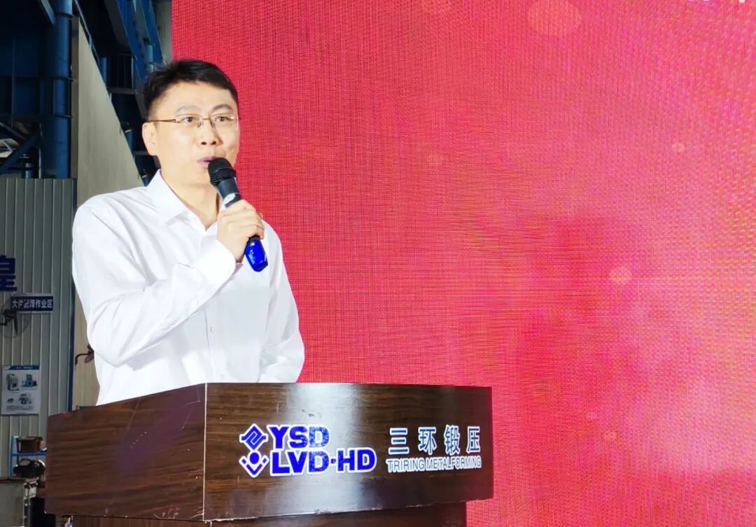 全球首台5000吨重载C形折弯机黄石下线 国产工业母机实现重大原创突破