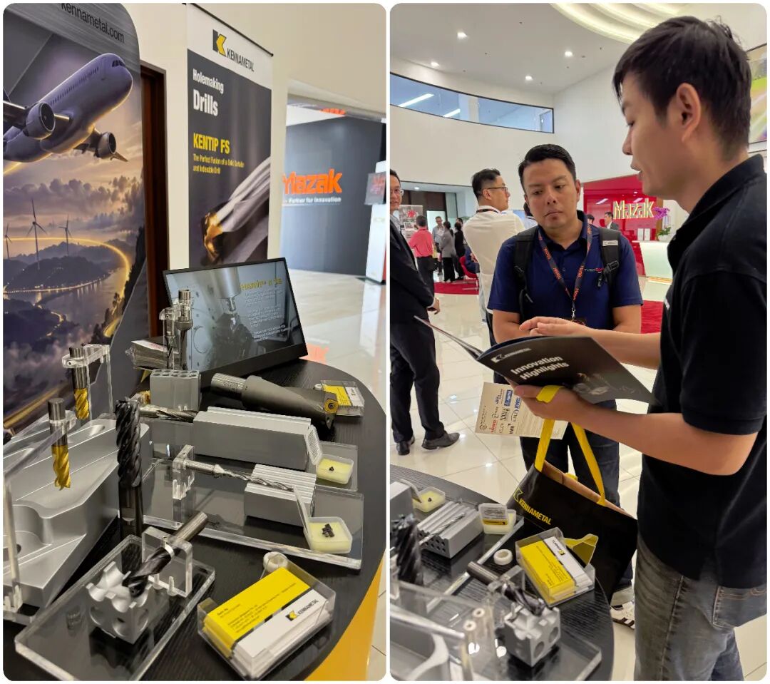 KENNAMETAL × SG MAZAK｜肯纳亮相MAZAK新加坡技术开放日