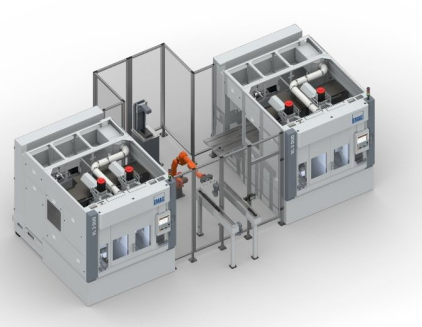 双主轴 + 拾取自动化,VL 3 DUO,破解盘类零件大批量生产难题